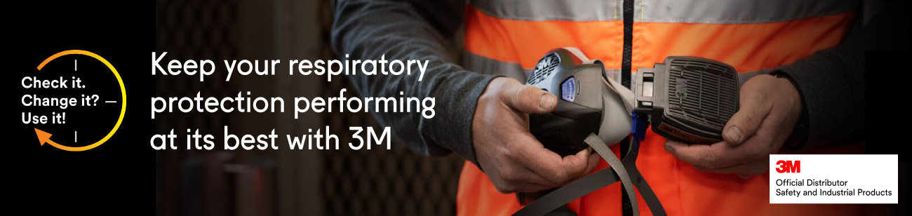3M Maintenance Free Reusable Respirator 4000+ Series