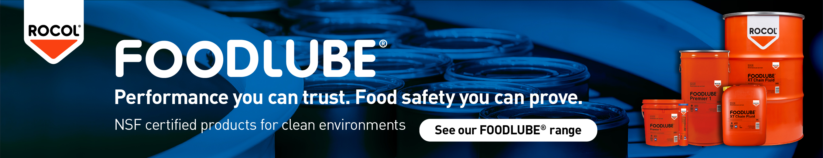 FOODLUBE® food-safe lubricants